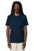 Stanley Stella SXU001 Mens Creator 2.0 Short Sleeve Crewneck T-Shirt French Navy Blue Model Front