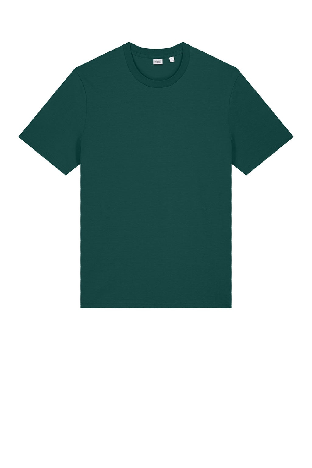 Stanley Stella SXU001 Mens Creator 2.0 Short Sleeve Crewneck T-Shirt Glazed Green Flat Front