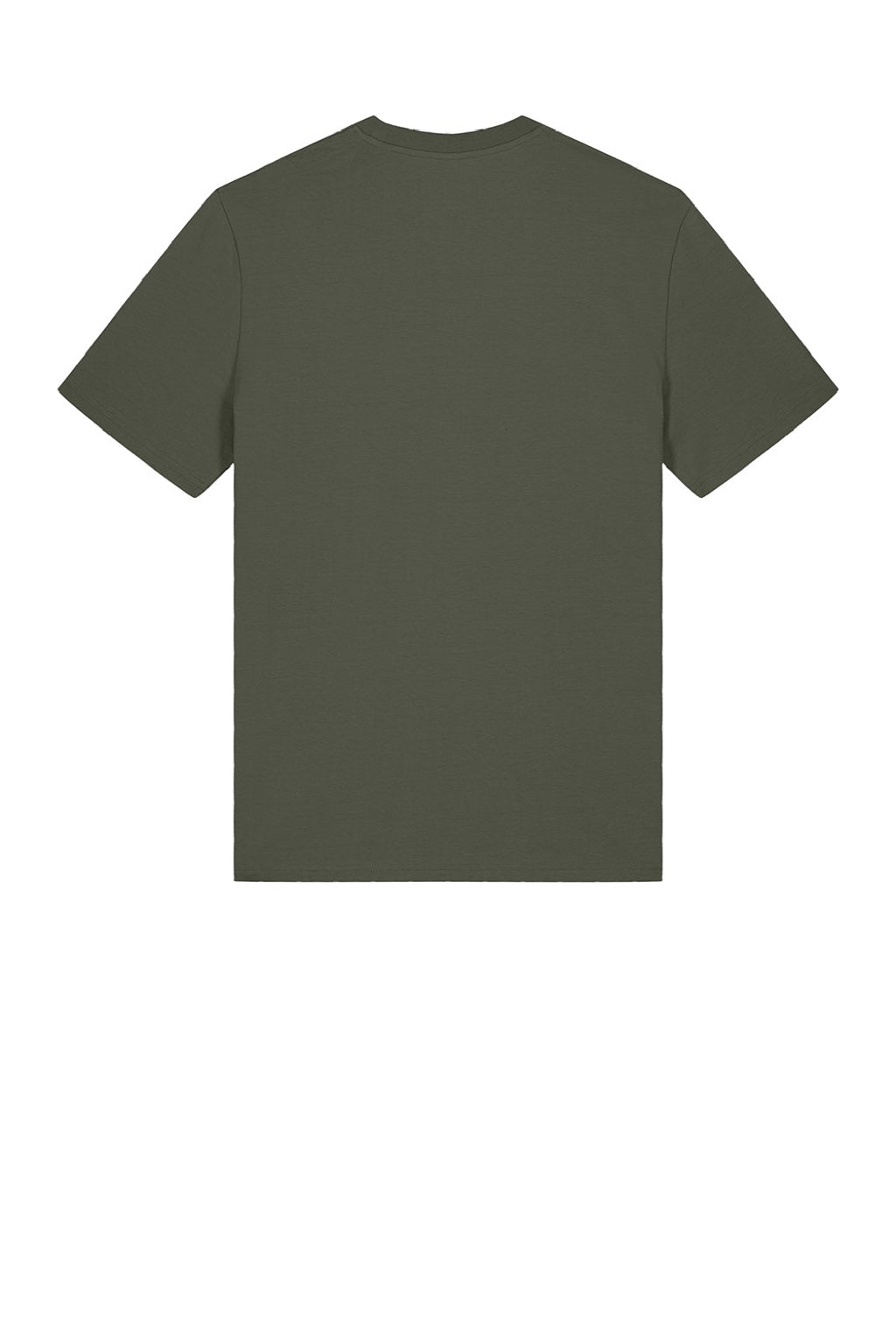 Stanley Stella SXU001 Mens Creator 2.0 Short Sleeve Crewneck T-Shirt Khaki Green Flat Back