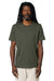 Stanley Stella SXU001 Mens Creator 2.0 Short Sleeve Crewneck T-Shirt Khaki Green Model Front