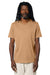 Stanley Stella SXU001 Mens Creator 2.0 Short Sleeve Crewneck T-Shirt Latte Brown Model Front