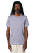 Stanley Stella SXU001 Mens Creator 2.0 Short Sleeve Crewneck T-Shirt Lavender Purple Model Front