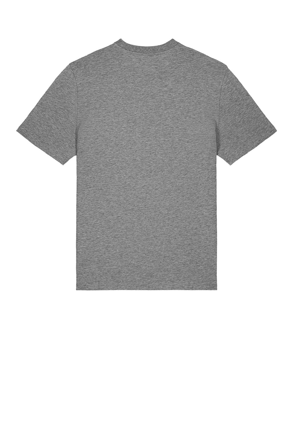 Stanley Stella SXU001 Mens Creator 2.0 Short Sleeve Crewneck T-Shirt Heather Mid Grey Flat Back