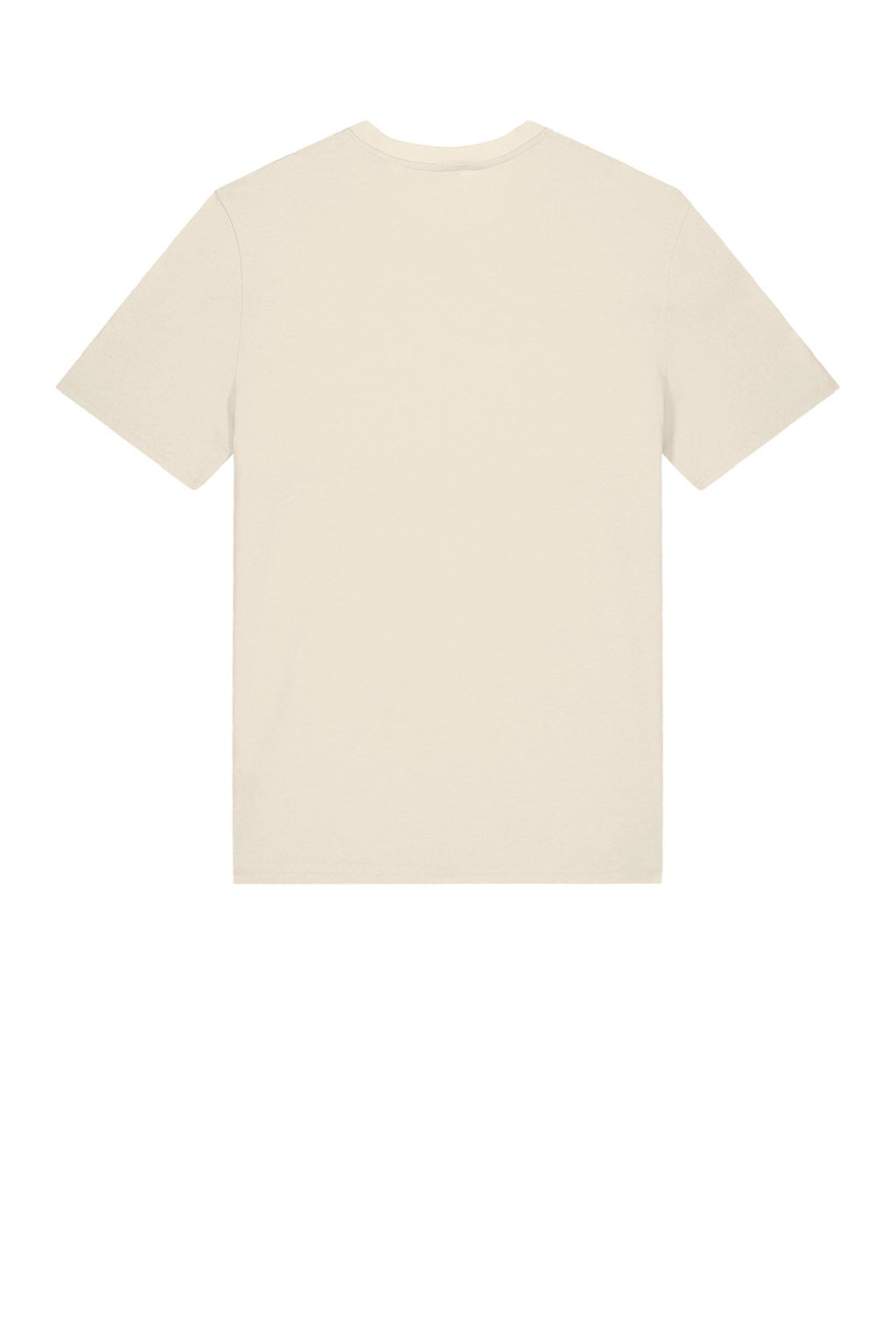 Stanley Stella SXU001 Mens Creator 2.0 Short Sleeve Crewneck T-Shirt Natural Raw Flat Back