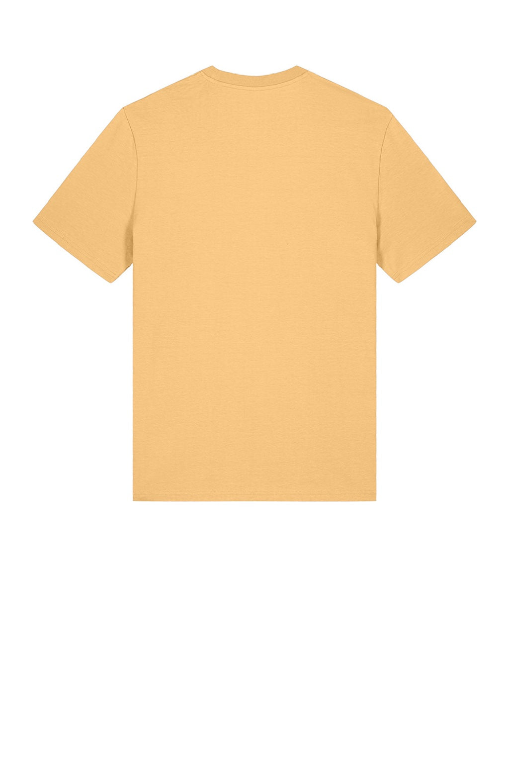 Stanley Stella SXU001 Mens Creator 2.0 Short Sleeve Crewneck T-Shirt Nispero Yellow Flat Back