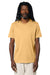 Stanley Stella SXU001 Mens Creator 2.0 Short Sleeve Crewneck T-Shirt Nispero Yellow Model Front