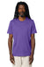 Stanley Stella SXU001 Mens Creator 2.0 Short Sleeve Crewneck T-Shirt Purple Love Model Front