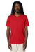 Stanley Stella SXU001 Mens Creator 2.0 Short Sleeve Crewneck T-Shirt Red Model Front