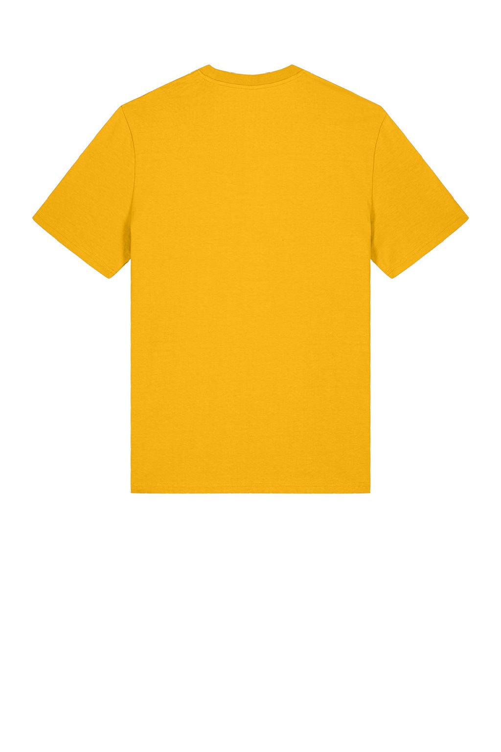 Stanley Stella SXU001 Mens Creator 2.0 Short Sleeve Crewneck T-Shirt Spectra Yellow Flat Back