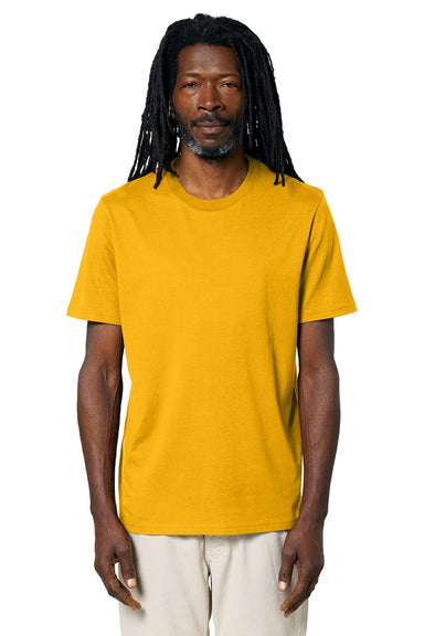 Stanley Stella SXU001 Mens Creator 2.0 Short Sleeve Crewneck T-Shirt Spectra Yellow Model Front