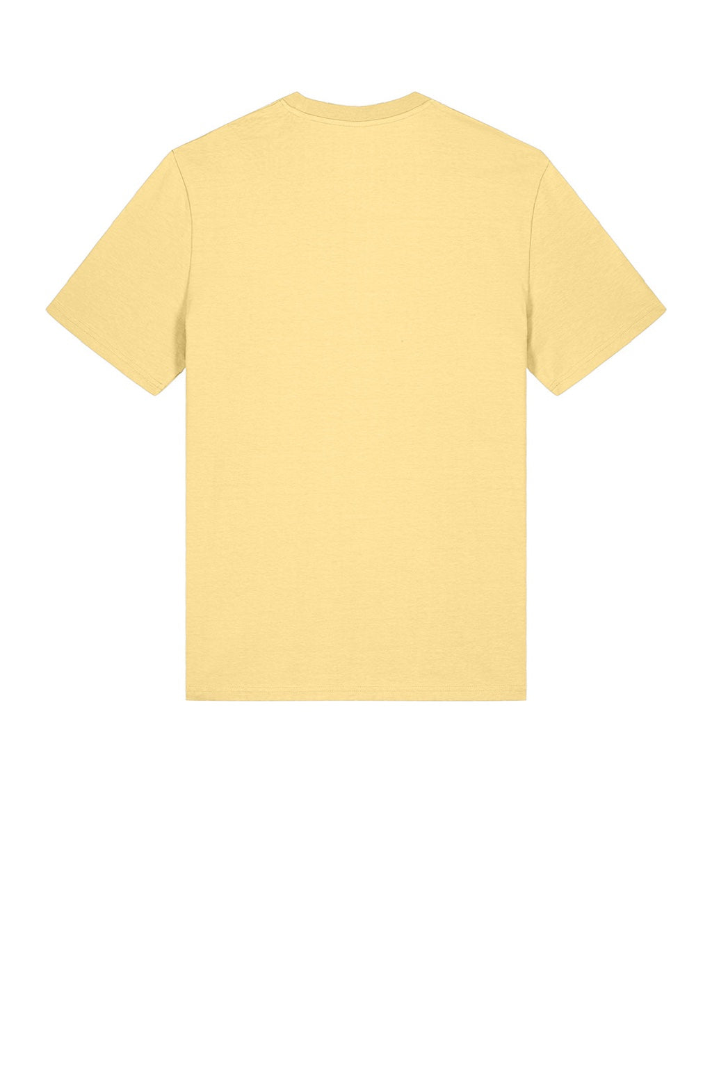 Stanley Stella SXU001 Mens Creator 2.0 Short Sleeve Crewneck T-Shirt Viva Yellow Flat Back