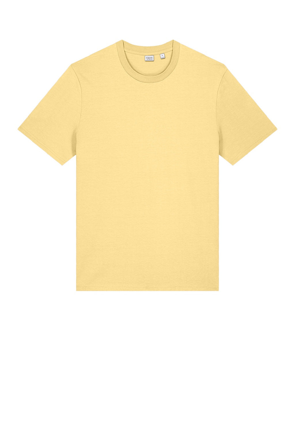 Stanley Stella SXU001 Mens Creator 2.0 Short Sleeve Crewneck T-Shirt Viva Yellow Flat Front