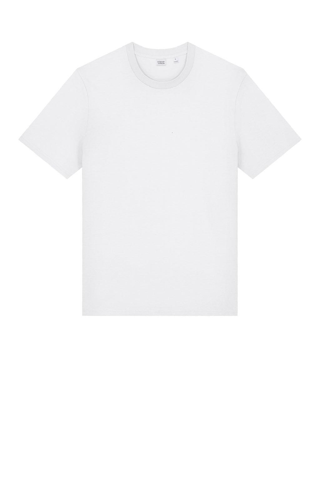 Stanley Stella SXU001 Mens Creator 2.0 Short Sleeve Crewneck T-Shirt White Flat Front