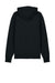 Stanley Stella SXU003 Mens Cruiser 2.0 Hooded Sweatshirt Hoodie w/ Pouch Pocket Black Flat Back