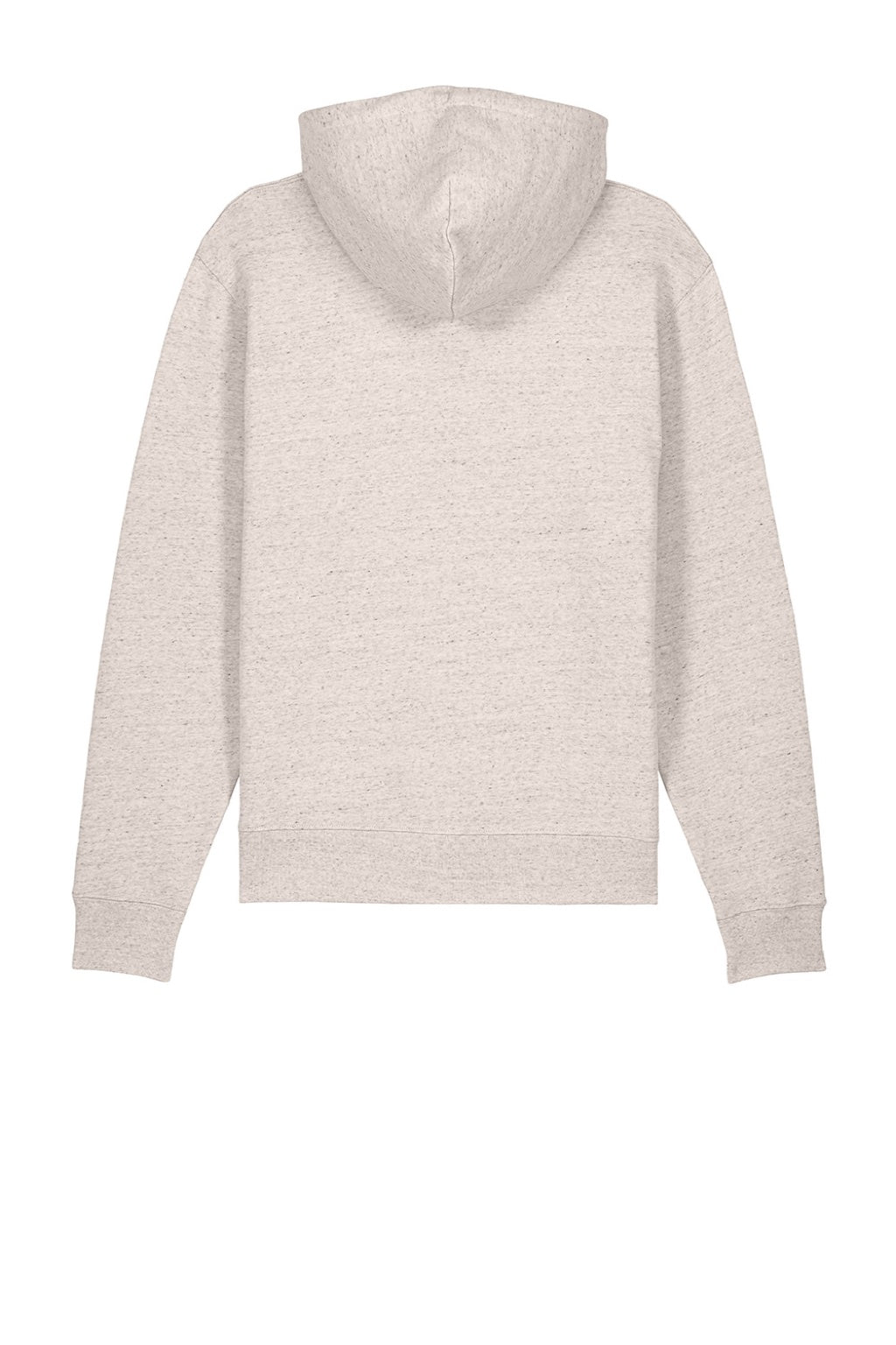 Stanley Stella SXU003 Mens Cruiser 2.0 Hooded Sweatshirt Hoodie w/ Pouch Pocket Heather Eco Flat Back