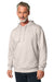 Stanley Stella SXU003 Mens Cruiser 2.0 Hooded Sweatshirt Hoodie w/ Pouch Pocket Heather Eco Model Front