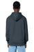 Stanley Stella SXU003 Mens Cruiser 2.0 Hooded Sweatshirt Hoodie w/ Pouch Pocket India Ink Grey Model Back