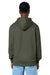 Stanley Stella SXU003 Mens Cruiser 2.0 Hooded Sweatshirt Hoodie w/ Pouch Pocket Khaki Green Model Back