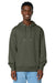 Stanley Stella SXU003 Mens Cruiser 2.0 Hooded Sweatshirt Hoodie w/ Pouch Pocket Khaki Green Model Front