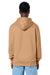 Stanley Stella SXU003 Mens Cruiser 2.0 Hooded Sweatshirt Hoodie w/ Pouch Pocket Latte Brown Model Back