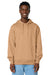 Stanley Stella SXU003 Mens Cruiser 2.0 Hooded Sweatshirt Hoodie w/ Pouch Pocket Latte Brown Model Front