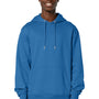 Stanley Stella Mens Cruiser 2.0 Hooded Sweatshirt Hoodie w/ Pouch Pocket - Mindful Blue
