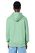 Stanley Stella SXU003 Mens Cruiser 2.0 Hooded Sweatshirt Hoodie w/ Pouch Pocket Misty Jade Green Model Back