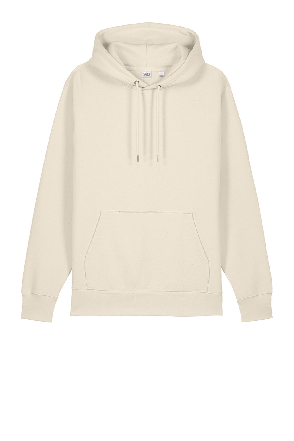 Stanley Stella SXU003 Mens Cruiser 2.0 Hooded Sweatshirt Hoodie w/ Pouch Pocket Natural Raw Flat Front