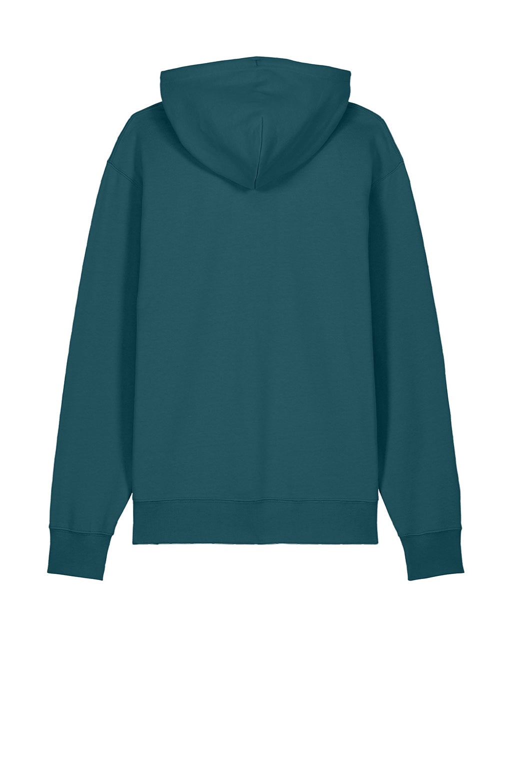 Stanley Stella SXU003 Mens Cruiser 2.0 Hooded Sweatshirt Hoodie w/ Pouch Pocket Stargazer Blue Flat Back