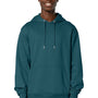 Stanley Stella Mens Cruiser 2.0 Hooded Sweatshirt Hoodie w/ Pouch Pocket - Stargazer Blue