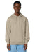 Stanley Stella SXU003 Mens Cruiser 2.0 Hooded Sweatshirt Hoodie w/ Pouch Pocket Stone Brown Model Front