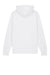 Stanley Stella SXU003 Mens Cruiser 2.0 Hooded Sweatshirt Hoodie w/ Pouch Pocket White Flat Back