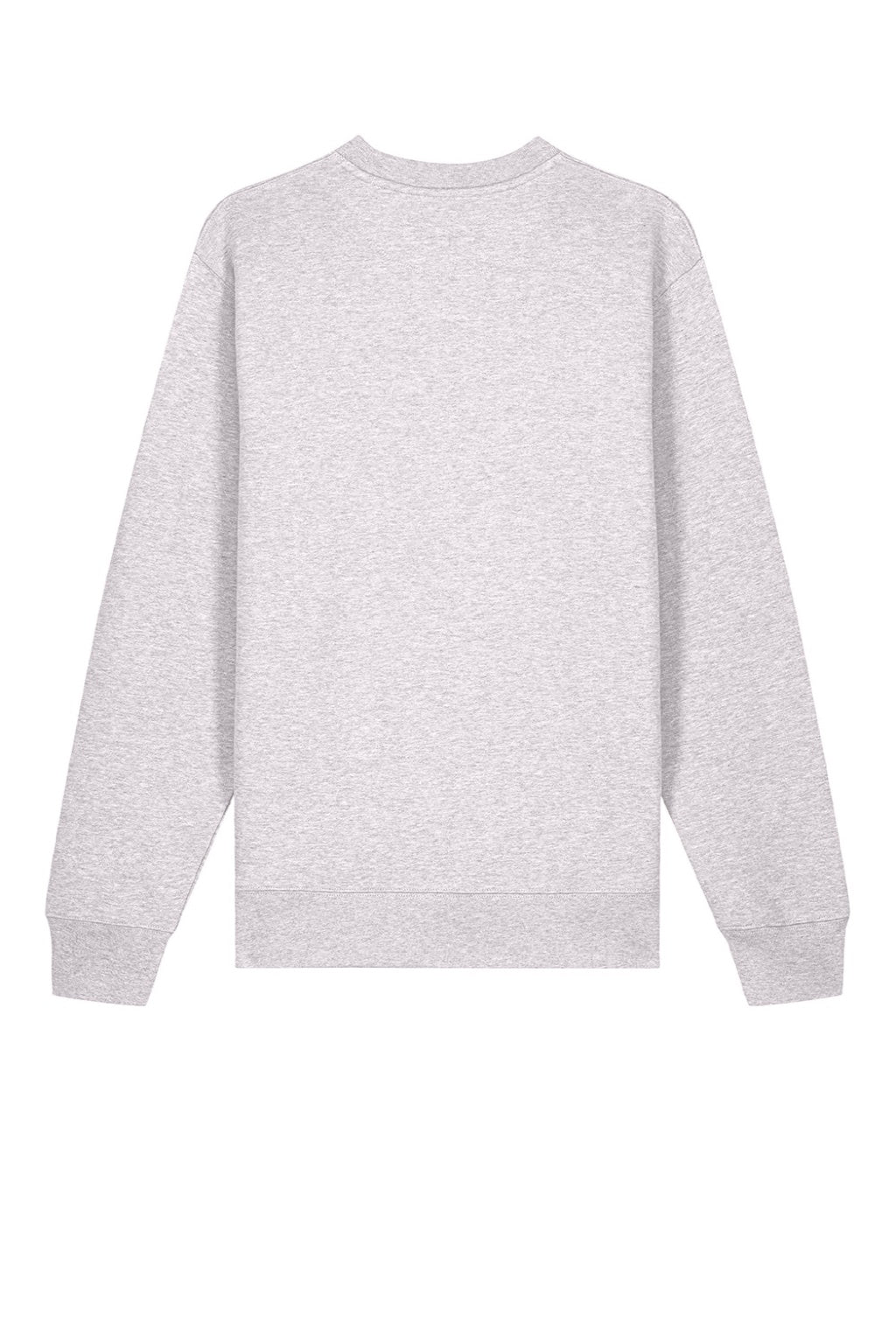 Stanley Stella SXU004 Mens Changer 2.0 Crewneck Sweatshirt Heather Cool Grey Flat Back