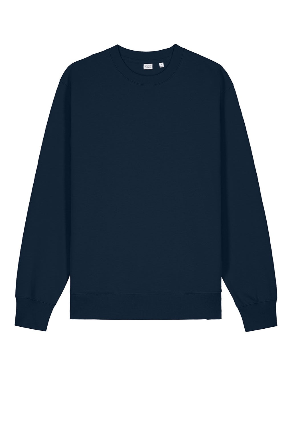 Stanley Stella SXU004 Mens Changer 2.0 Crewneck Sweatshirt French Navy Blue Flat Front