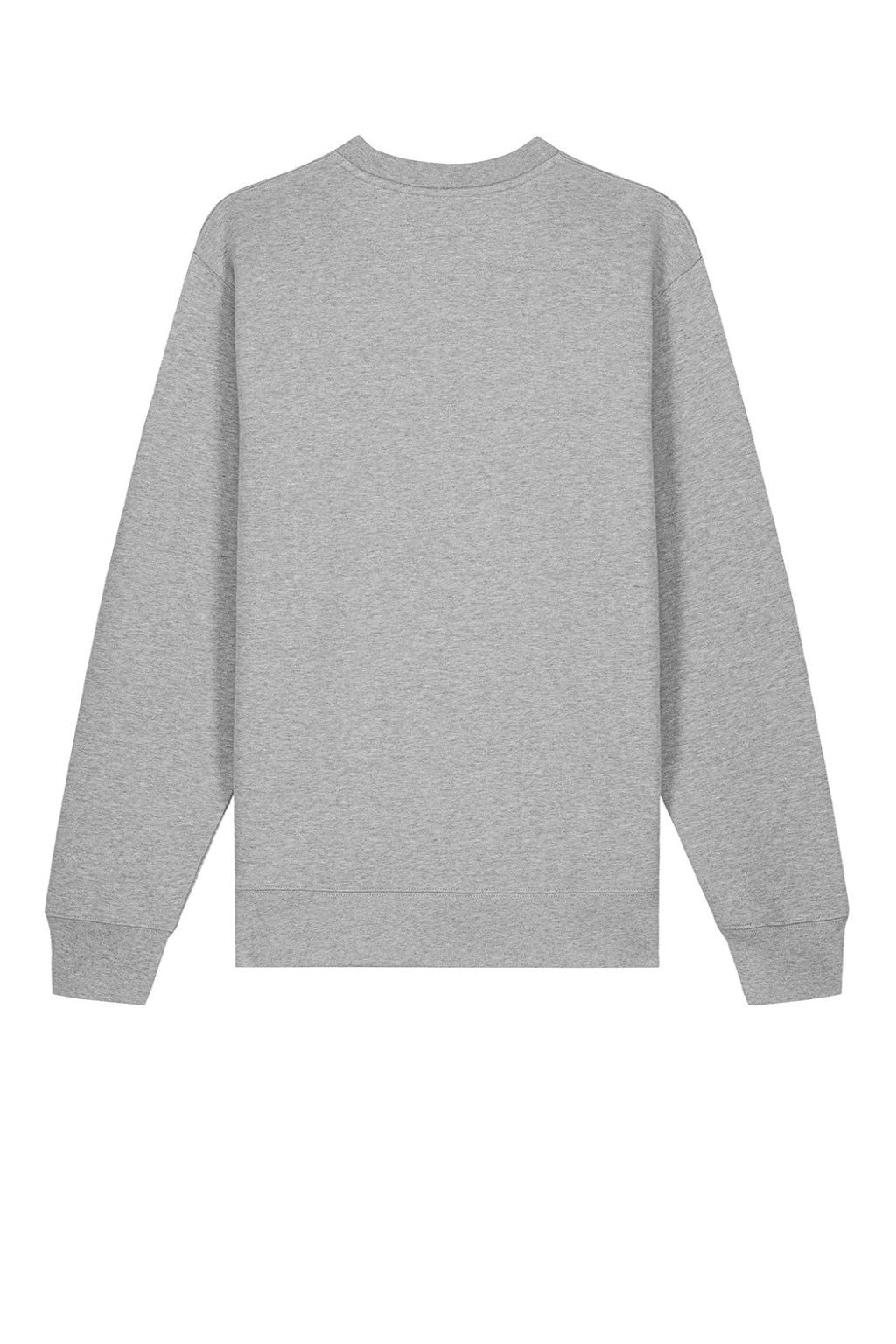 Stanley Stella SXU004 Mens Changer 2.0 Crewneck Sweatshirt Heather Grey Flat Back