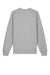 Stanley Stella SXU004 Mens Changer 2.0 Crewneck Sweatshirt Heather Grey Flat Back