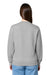 Stanley Stella SXU004 Mens Changer 2.0 Crewneck Sweatshirt Heather Grey Model Back