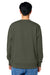 Stanley Stella SXU004 Mens Changer 2.0 Crewneck Sweatshirt Khaki Green Model Back
