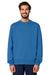 Stanley Stella SXU004 Mens Changer 2.0 Crewneck Sweatshirt Mindful Blue Model Front
