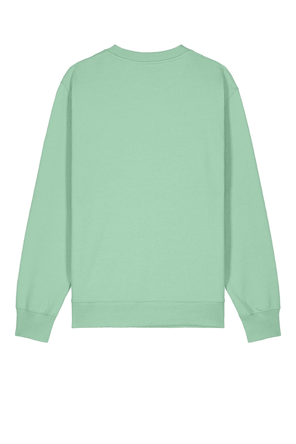 Stanley Stella SXU004 Mens Changer 2.0 Crewneck Sweatshirt Misty Jade Green Flat Back