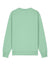 Stanley Stella SXU004 Mens Changer 2.0 Crewneck Sweatshirt Misty Jade Green Flat Back