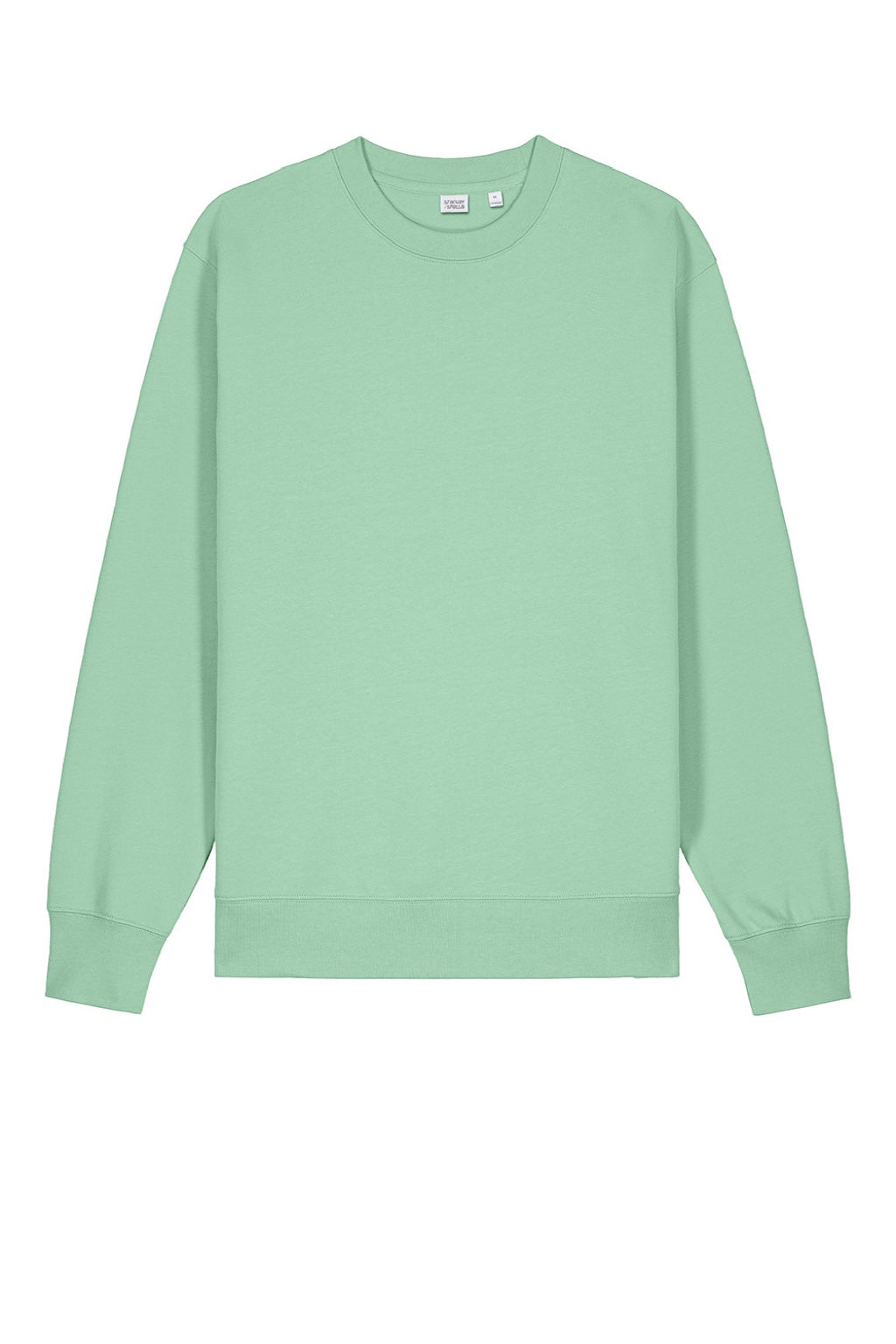 Stanley Stella SXU004 Mens Changer 2.0 Crewneck Sweatshirt Misty Jade Green Flat Front