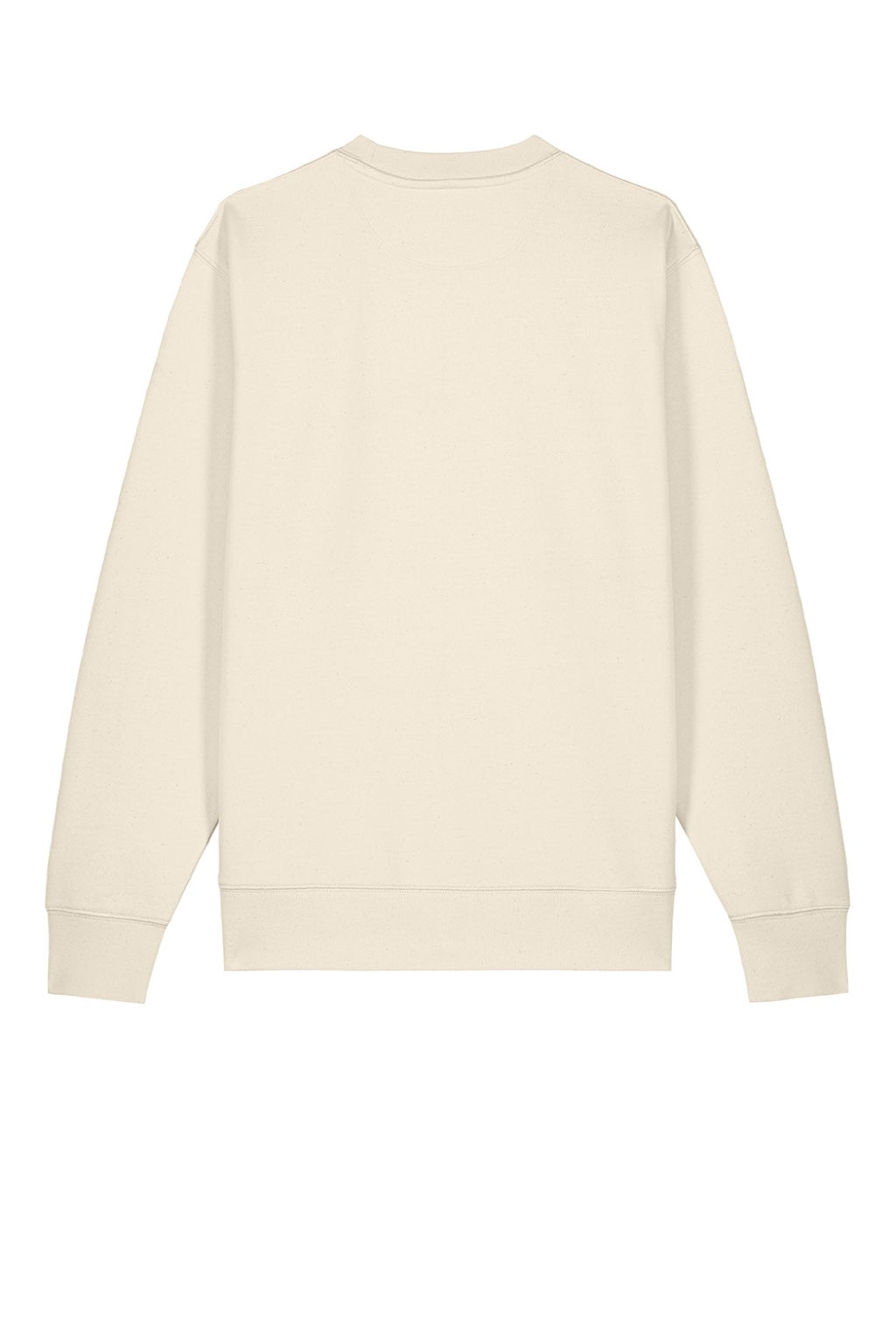 Stanley Stella SXU004 Mens Changer 2.0 Crewneck Sweatshirt Natural Raw Flat Back