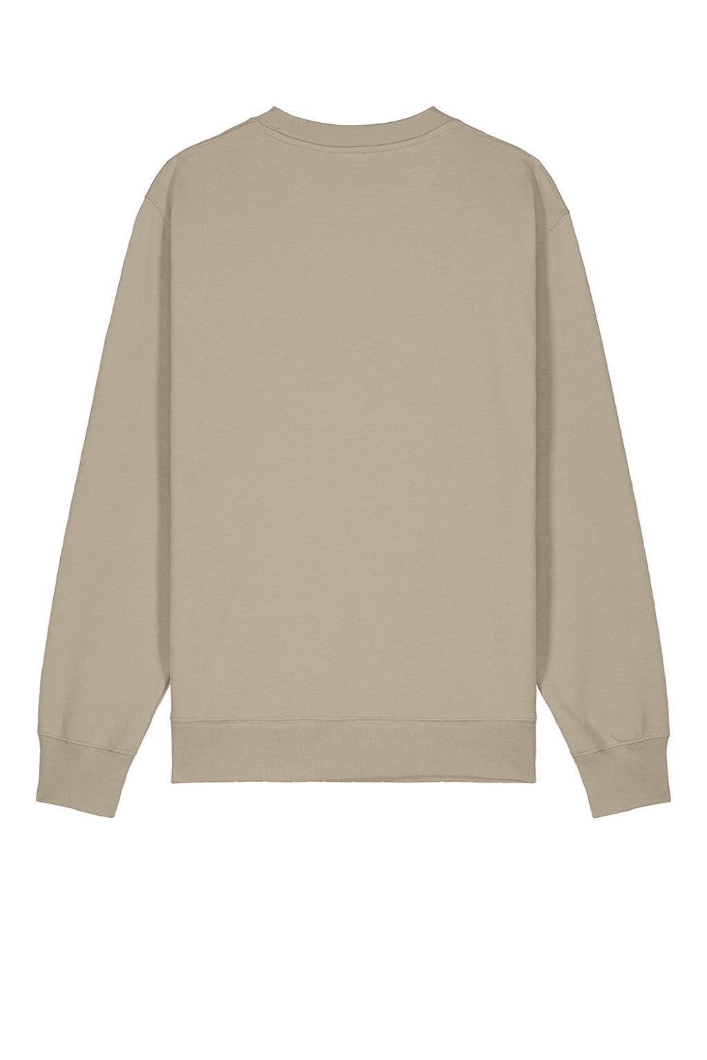 Stanley Stella SXU004 Mens Changer 2.0 Crewneck Sweatshirt Stone Brown Flat Back