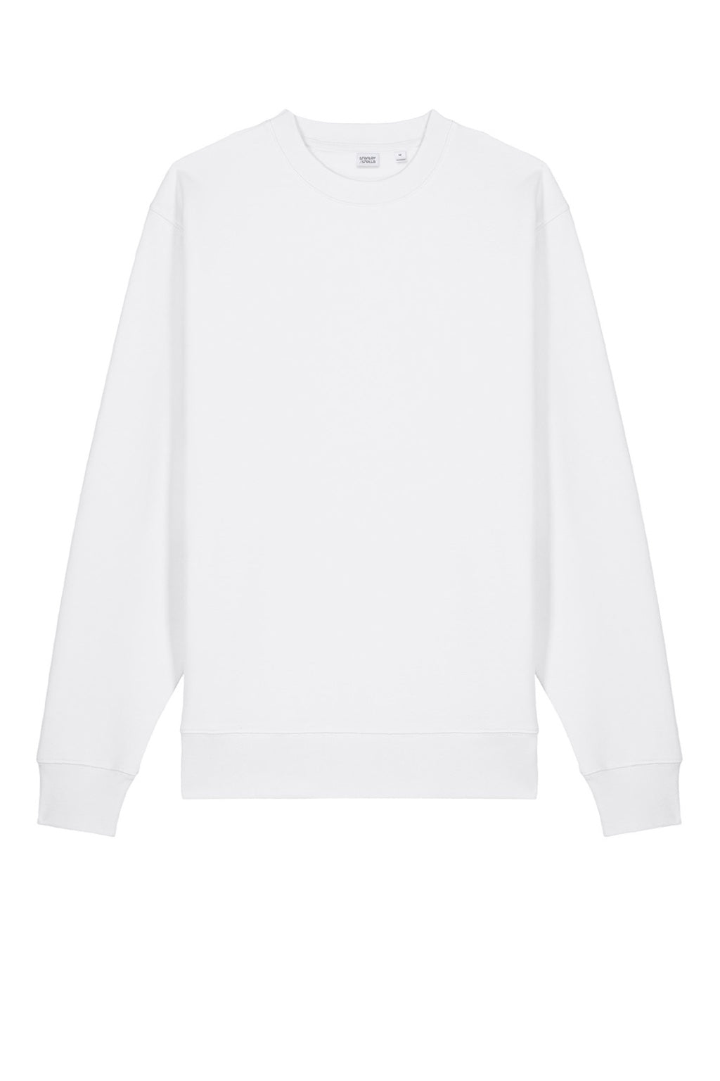 Stanley Stella SXU004 Mens Changer 2.0 Crewneck Sweatshirt White Flat Front