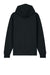 Stanley Stella SXU005 Mens Cultivator 2.0 Full Zip Hooded Sweatshirt Hoodie w/ Pockets Black Flat Back