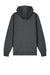 Stanley Stella SXU005 Mens Cultivator 2.0 Full Zip Hooded Sweatshirt Hoodie w/ Pockets Heather Dark Grey Flat Back