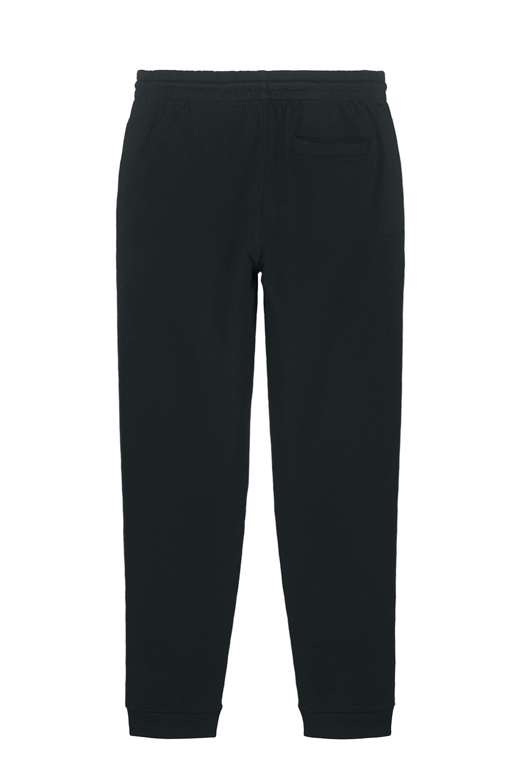 Stanley Stella SXU006 Mens Flyer Jogger Sweatpants w/ Pockets Black Flat Back