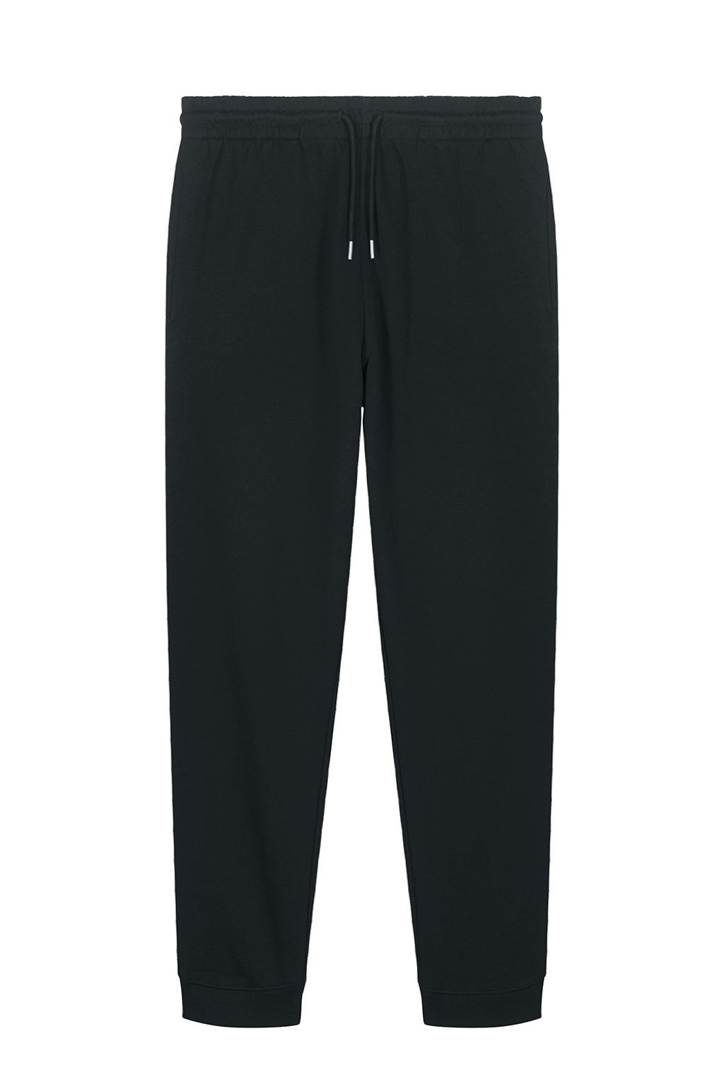 Stanley Stella SXU006 Mens Flyer Jogger Sweatpants w/ Pockets Black Flat Front