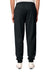 Stanley Stella SXU006 Mens Flyer Jogger Sweatpants w/ Pockets Black Model Back